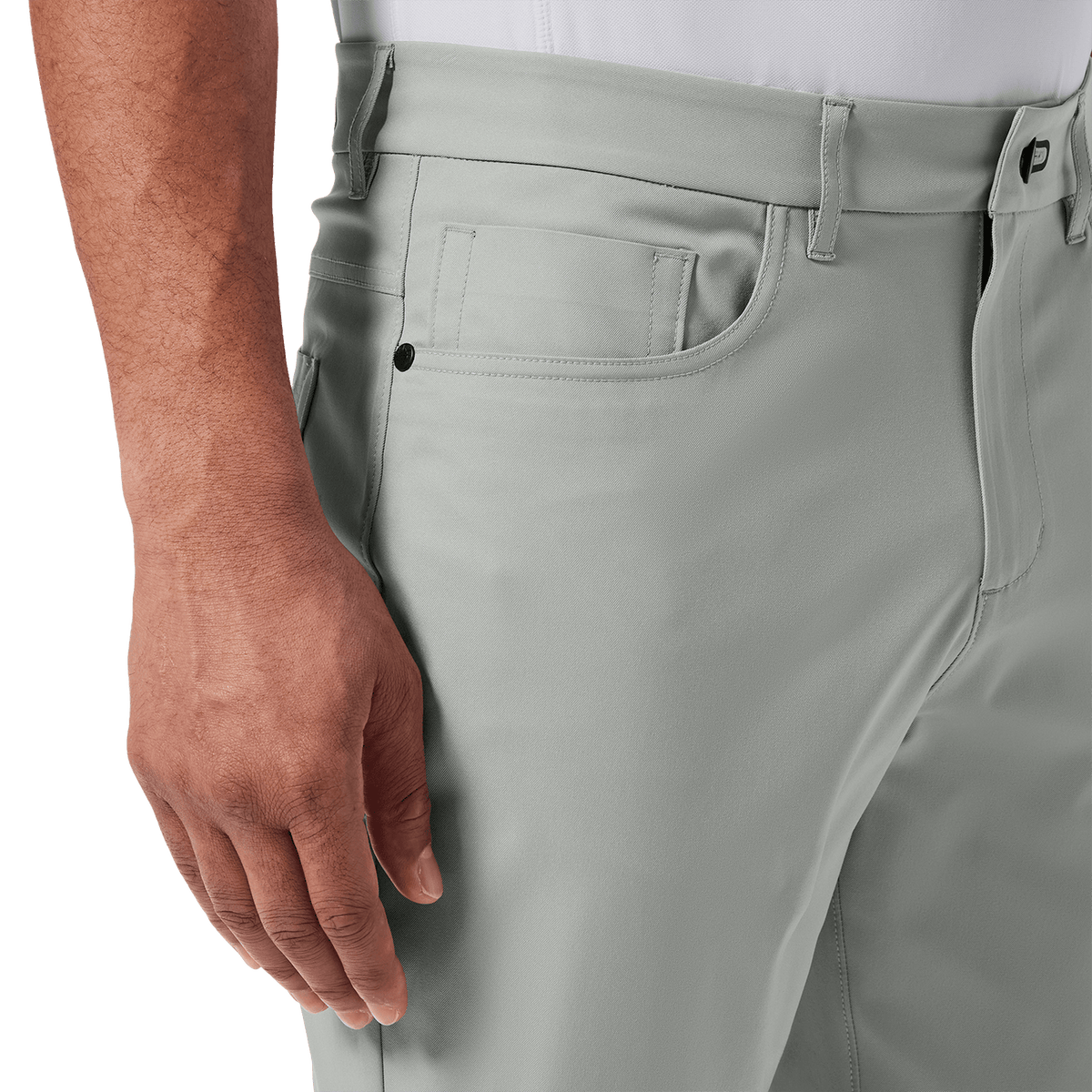 NOBULL Men's Fog Dealmaker 5-Pocket Pant  X Public Rec