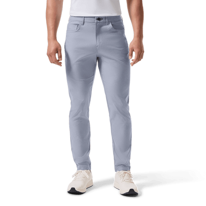 NOBULL Men's Heather Chambray Dealmaker 5-Pocket Pant  X Public Rec