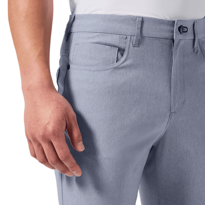 NOBULL Men's Heather Chambray Dealmaker 5-Pocket Pant  X Public Rec