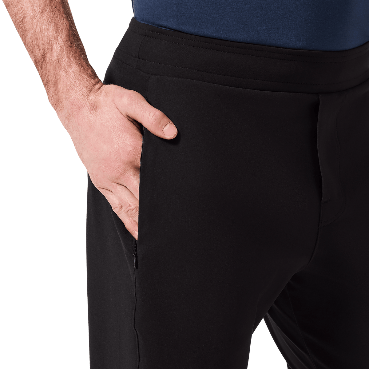 NOBULL Men's Black Gamechanger Rec Pant  X Public Rec