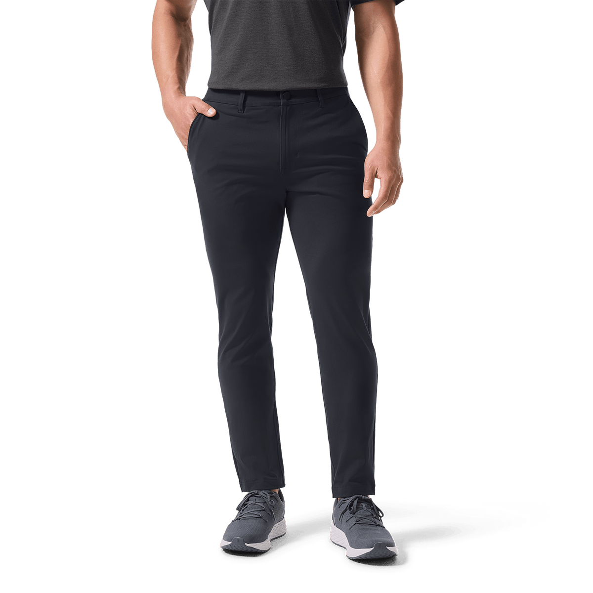 NOBULL Men's Stone Gray Gamechanger 5-Pocket Pant  X Public Rec