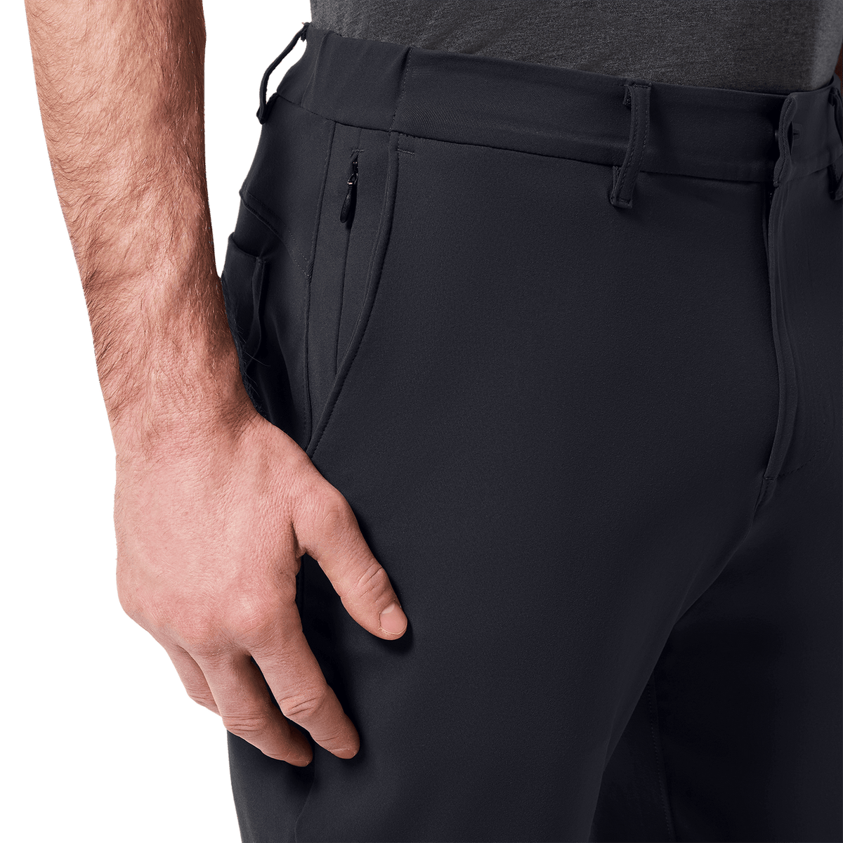 NOBULL Men's Stone Gray Gamechanger 5-Pocket Pant  X Public Rec