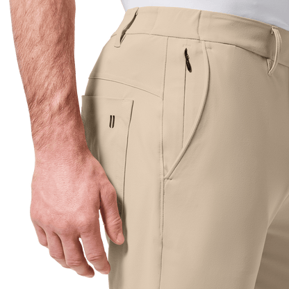 NOBULL Men's Taupe Gamechanger 5-Pocket Pant  X Public Rec