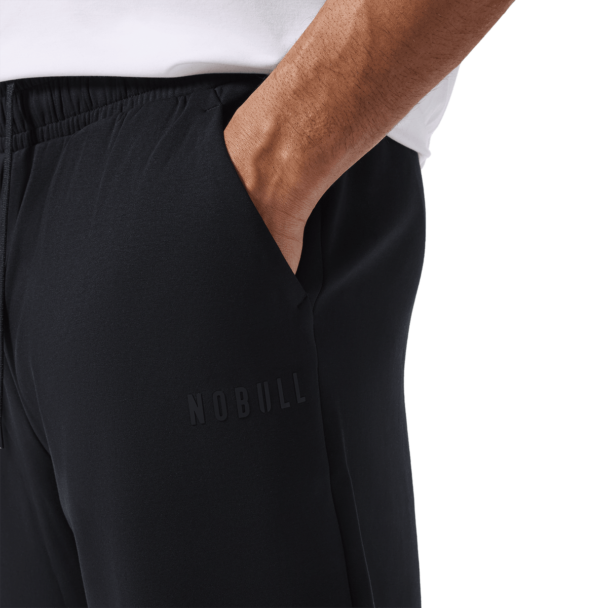 NOBULL Men's Black Elements Sweatpant