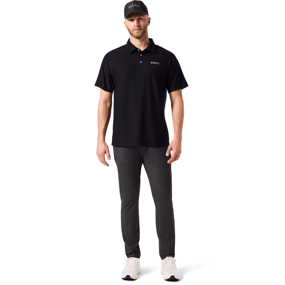 NOBULL Men's Charcoal Heather Gamechanger 5-Pocket Pant  X Public Rec