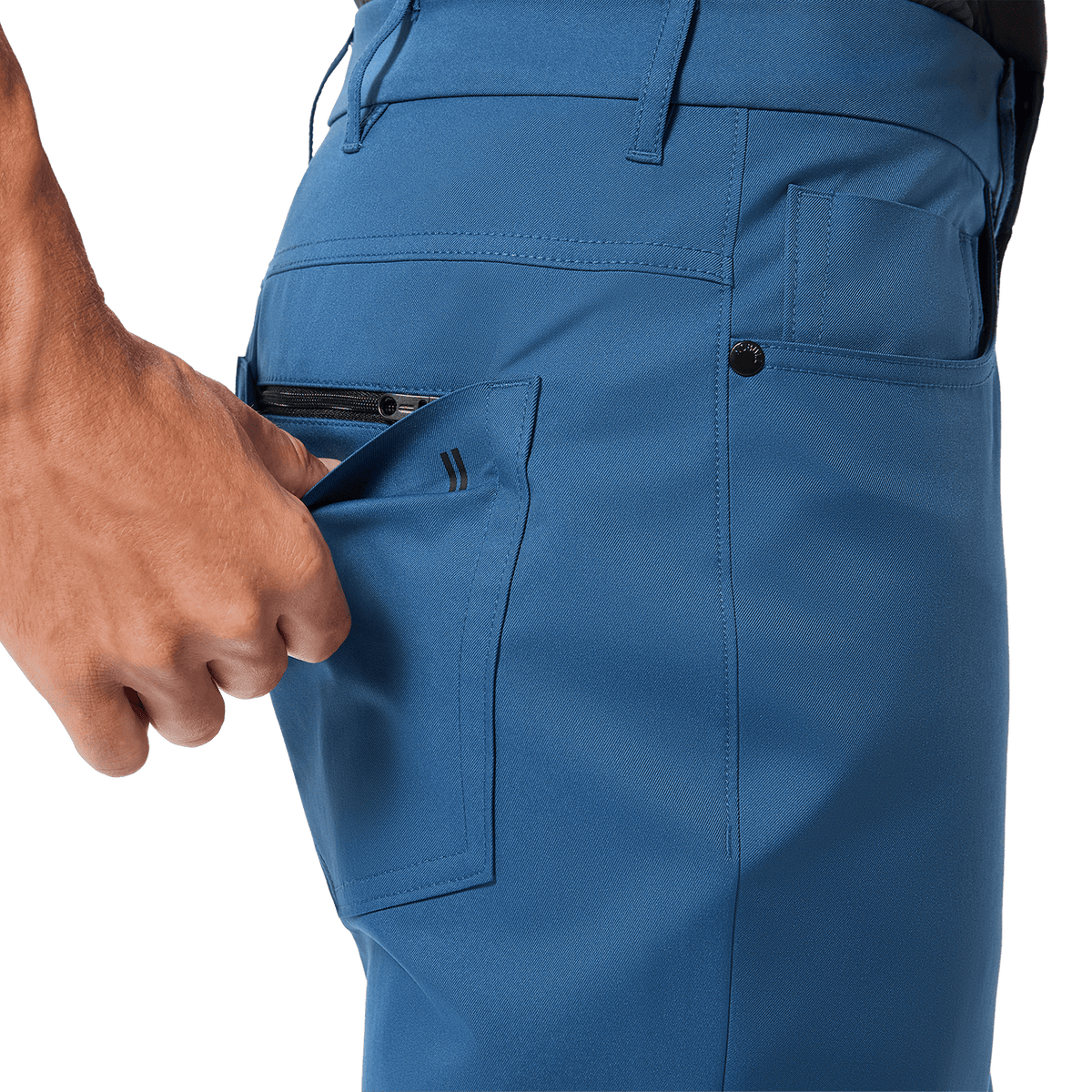 NOBULL Men's Naval Blue Dealmaker 5-Pocket Pant  X Public Rec