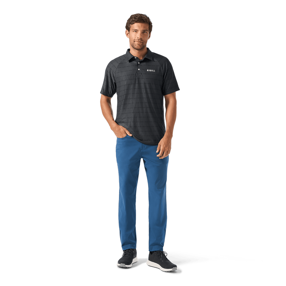 NOBULL Men's Naval Blue Dealmaker 5-Pocket Pant  X Public Rec