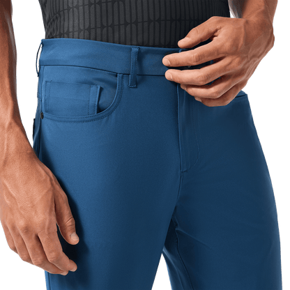 NOBULL Men's Naval Blue Dealmaker 5-Pocket Pant  X Public Rec