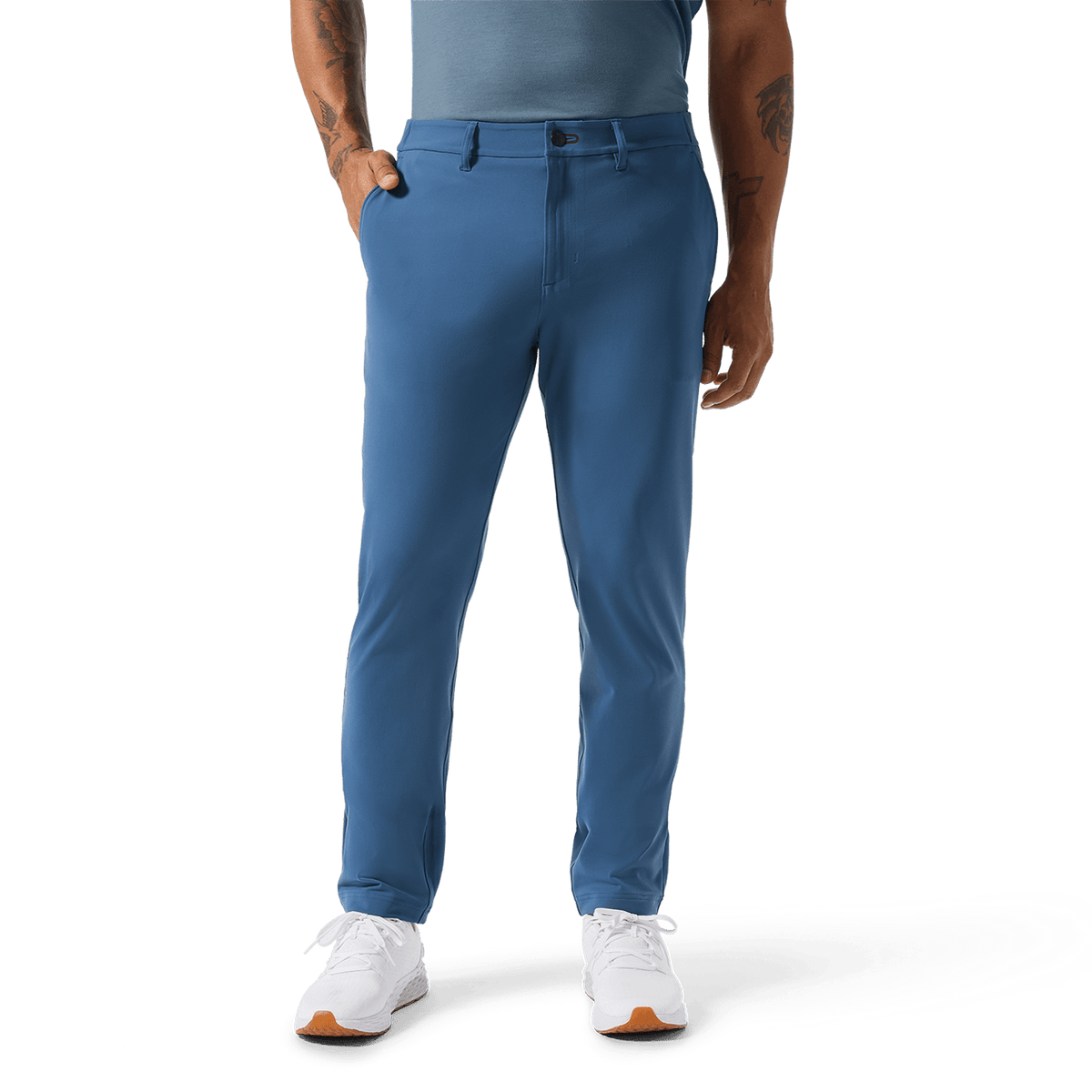 NOBULL Men's Naval Blue Gamechanger 5-Pocket Pant  X Public Rec