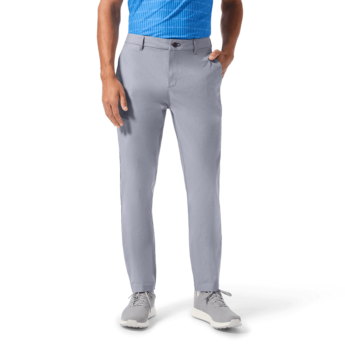 NOBULL Men's Heather Chambray Dealmaker Chino+  X Public Rec