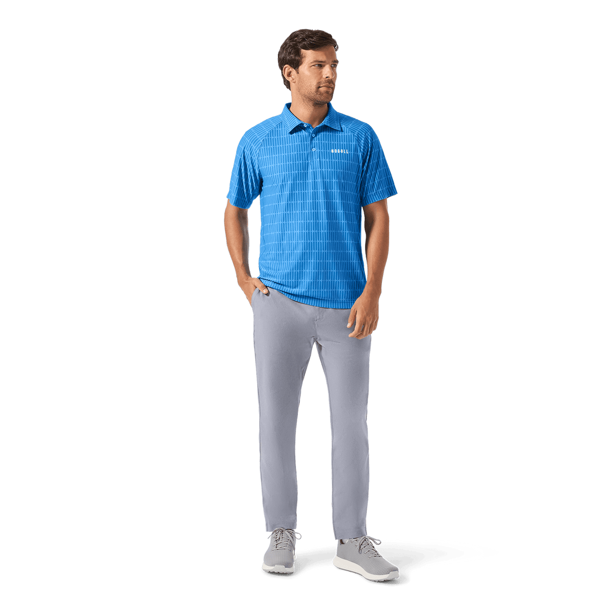NOBULL Men's Heather Chambray Dealmaker Chino+  X Public Rec