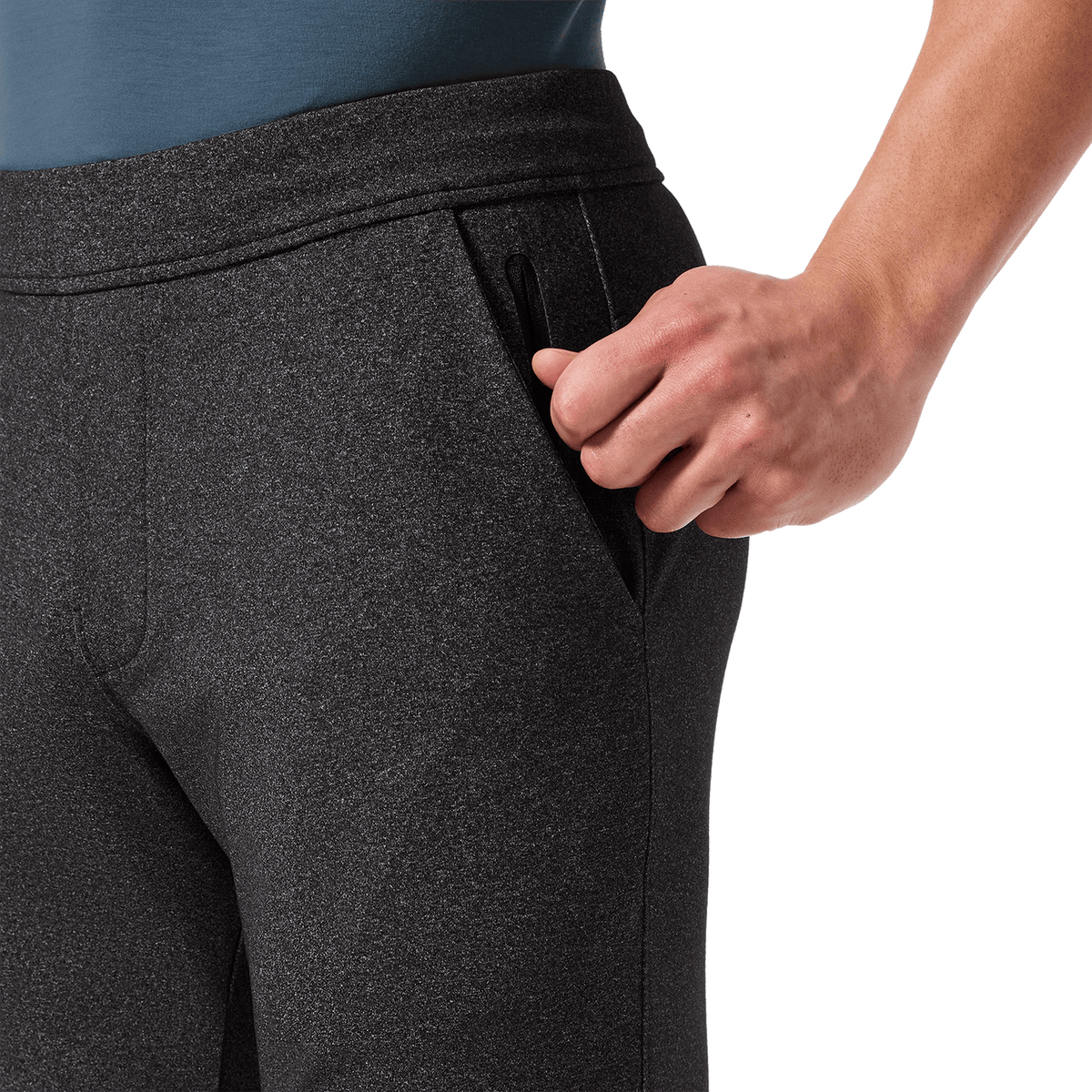 NOBULL Men's Charcoal Heather Gamechanger Jogger  X Public Rec