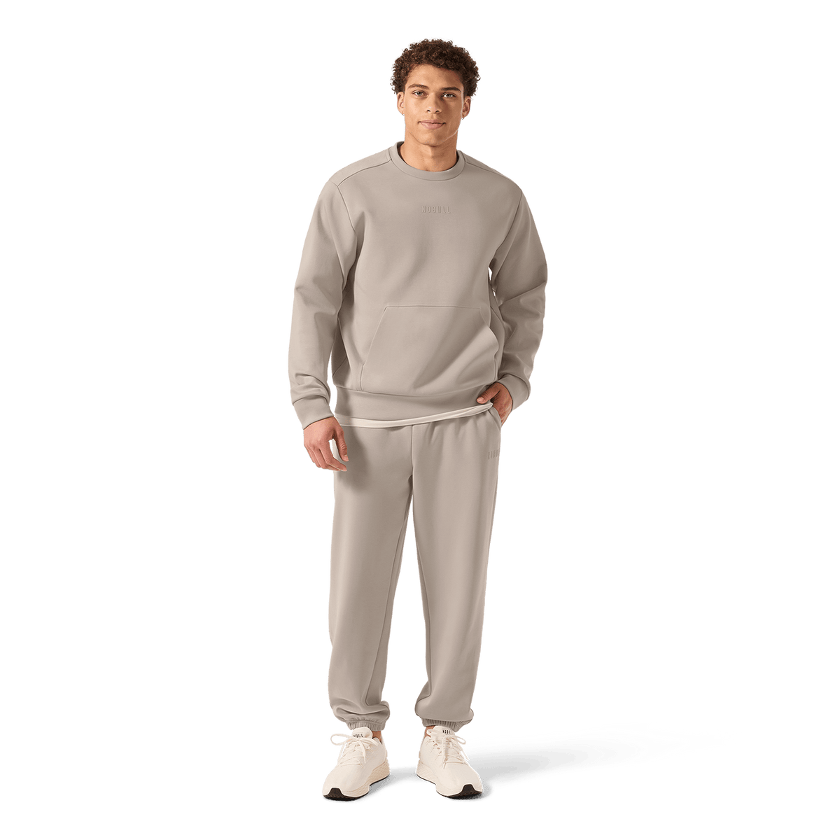 NOBULL Men's Taupe Elements Sweatpant