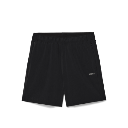 NOBULL Men's Black NOBULL Training Short 6" (Unlined)