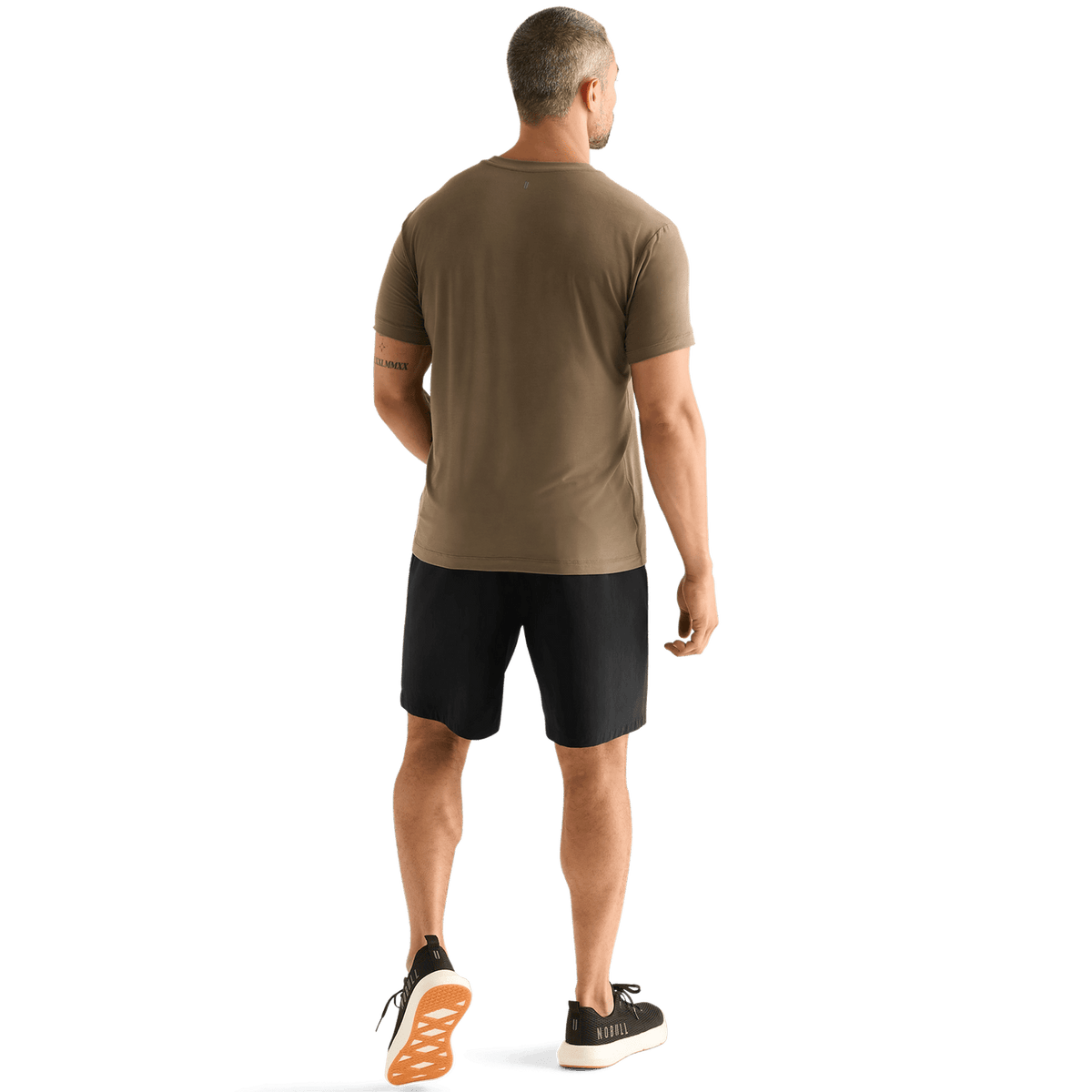 NOBULL Men's Black NOBULL Training Short 8" (Unlined)