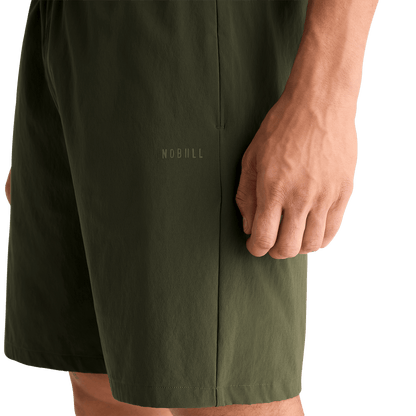 NOBULL Men's Dark Army NOBULL Training Short 8" (Unlined)