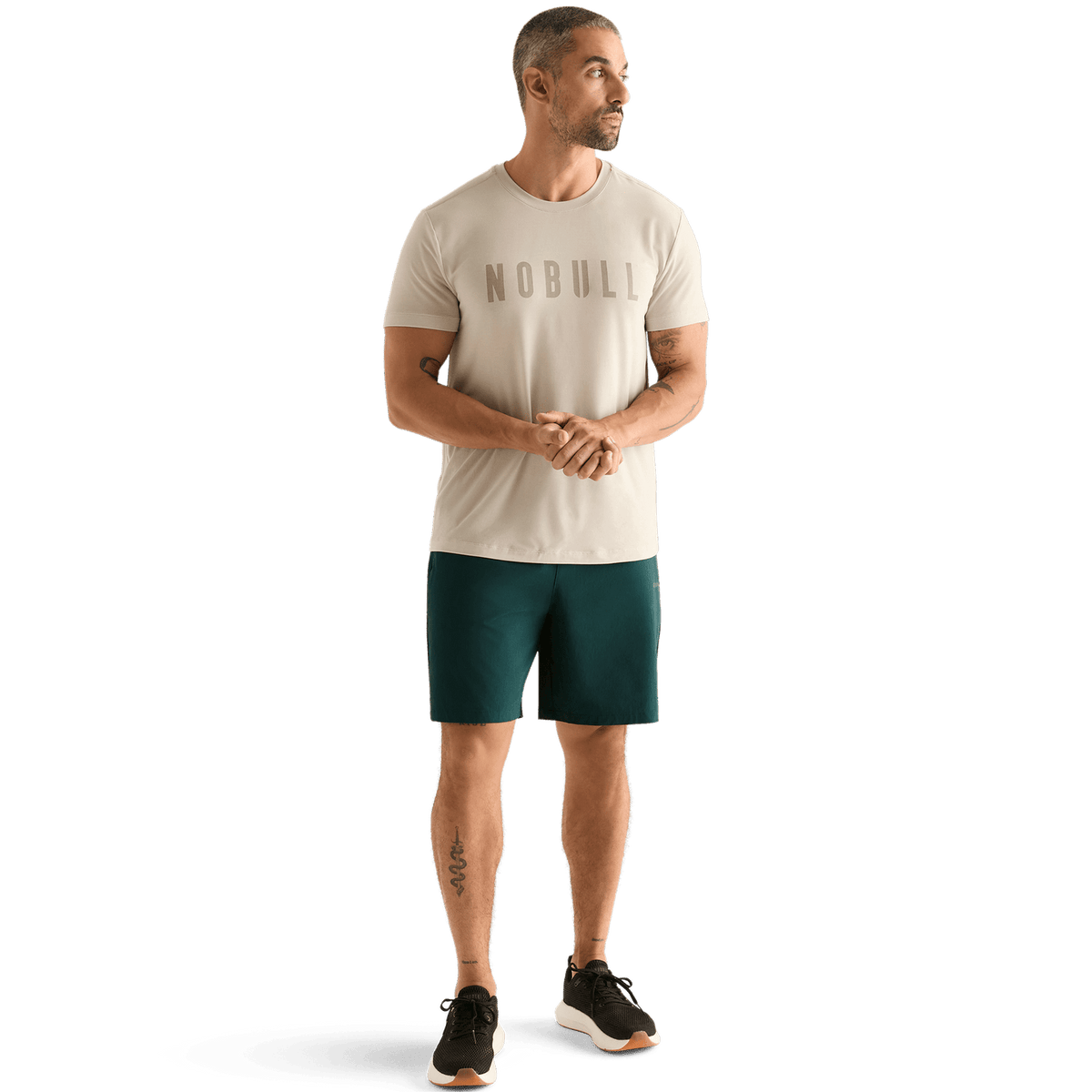 NOBULL Men's Dark Ivy NOBULL Training Short 8" (Unlined)