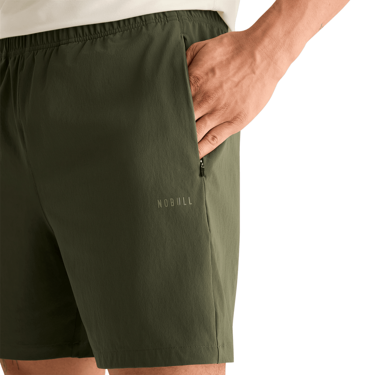 NOBULL Men's Dark Army NOBULL Training Short 6" (Unlined)