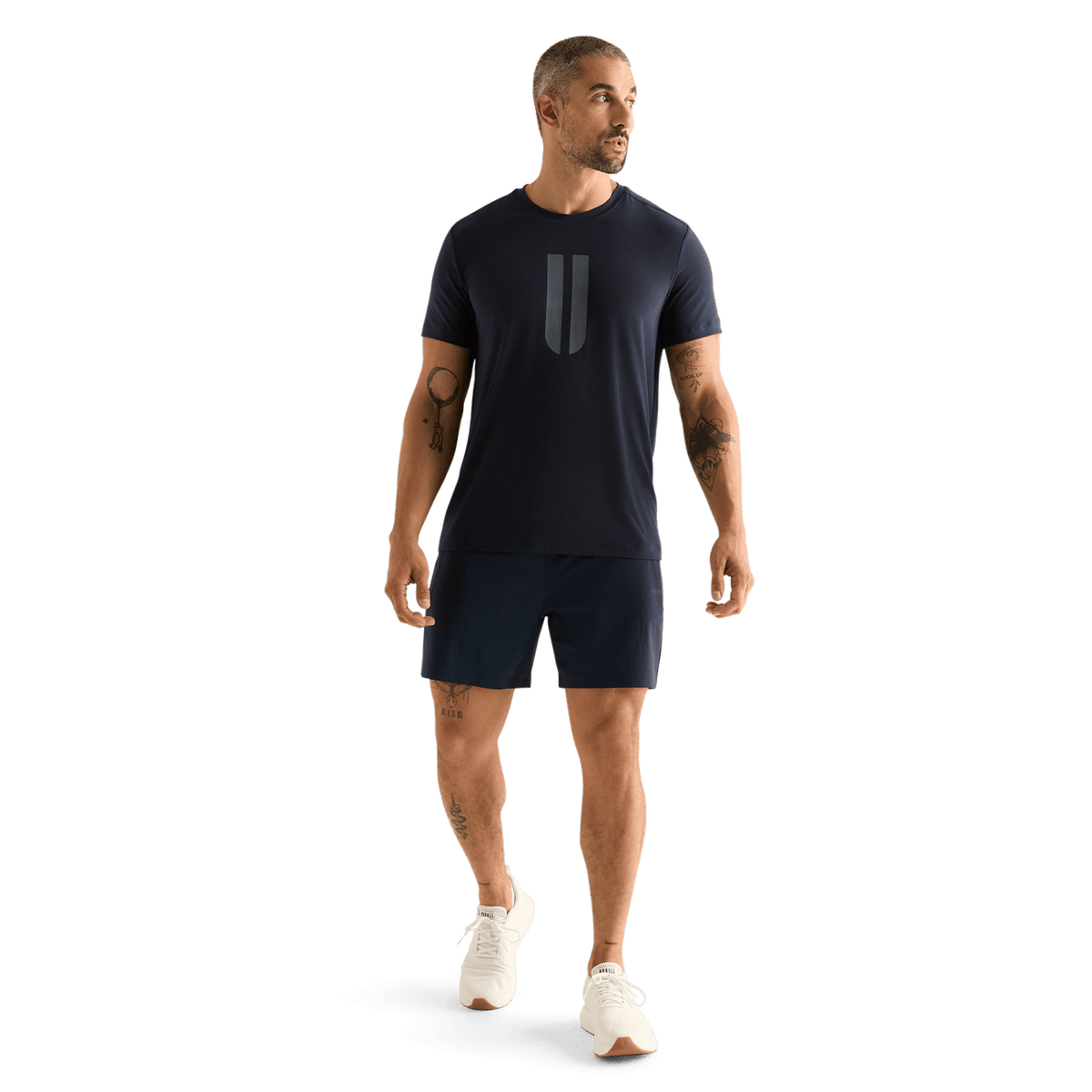 NOBULL Men's Night Navy NOBULL Training Short 6" (Unlined)