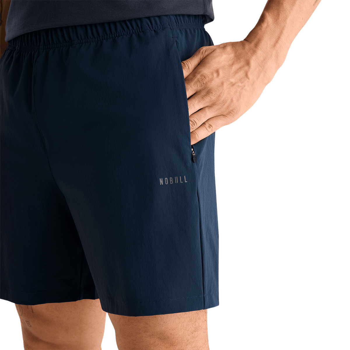 NOBULL Men's Night Navy NOBULL Training Short 6" (Unlined)