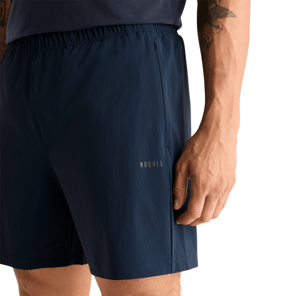 NOBULL Men's Night Navy NOBULL Training Short 6" (Unlined)