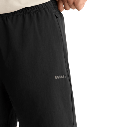 NOBULL Men's Black NOBULL Training Short 6" (Lined)