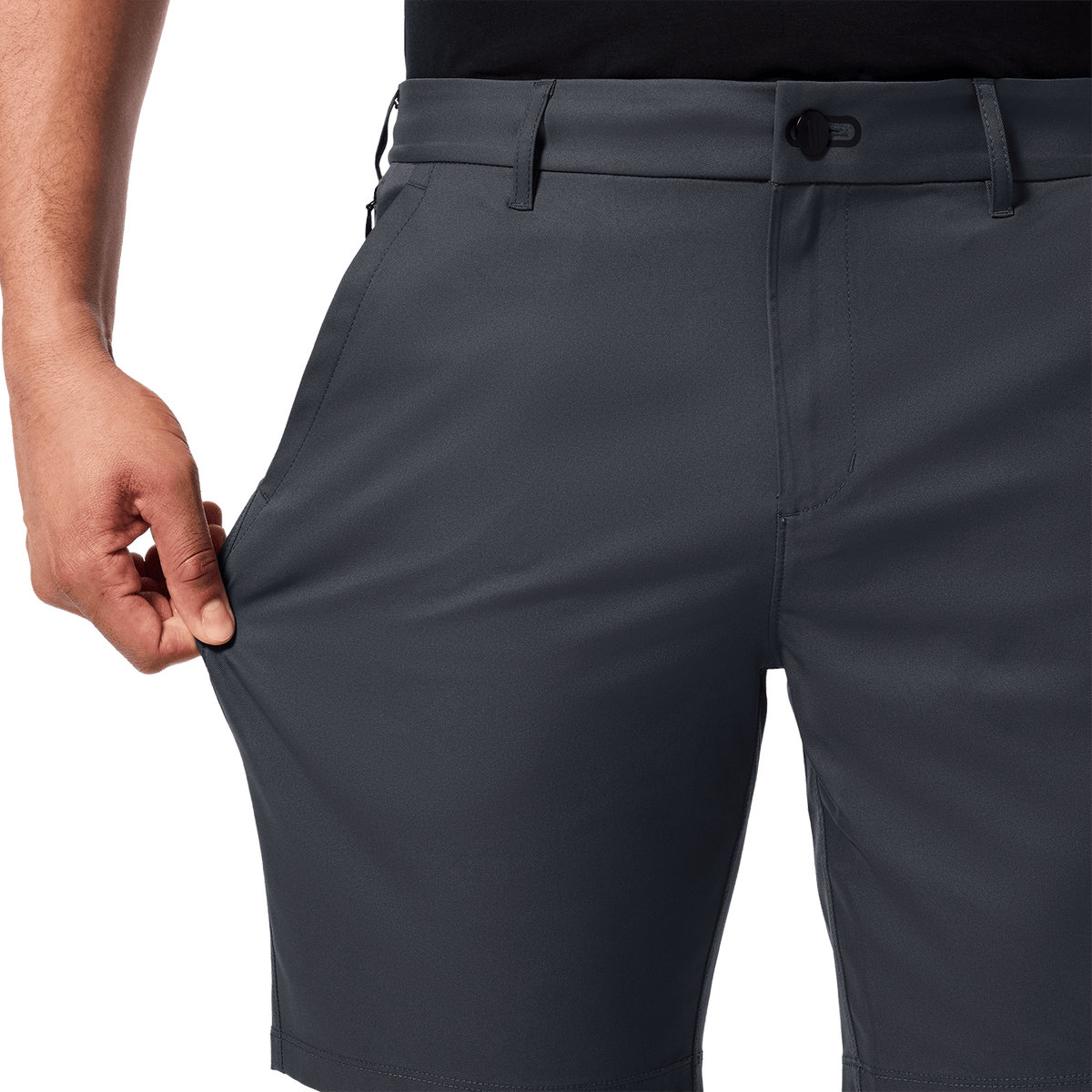 NOBULL Men's Slate Dealmaker Chino+ Short  X Public Rec