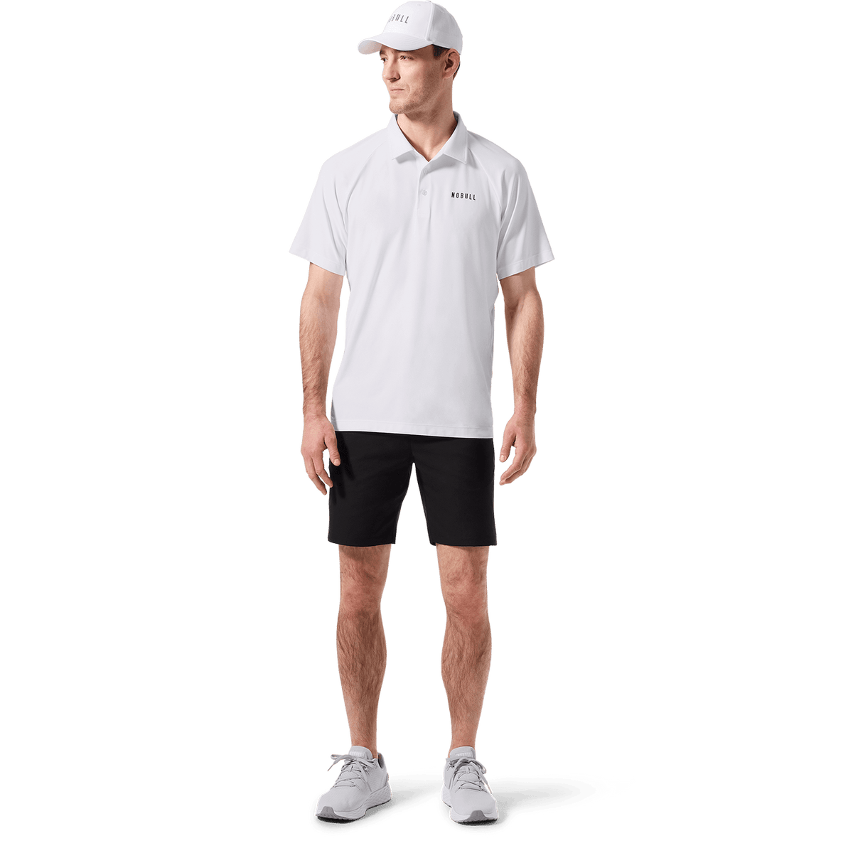 NOBULL Men's Black Dealmaker Chino+ Short  X Public Rec