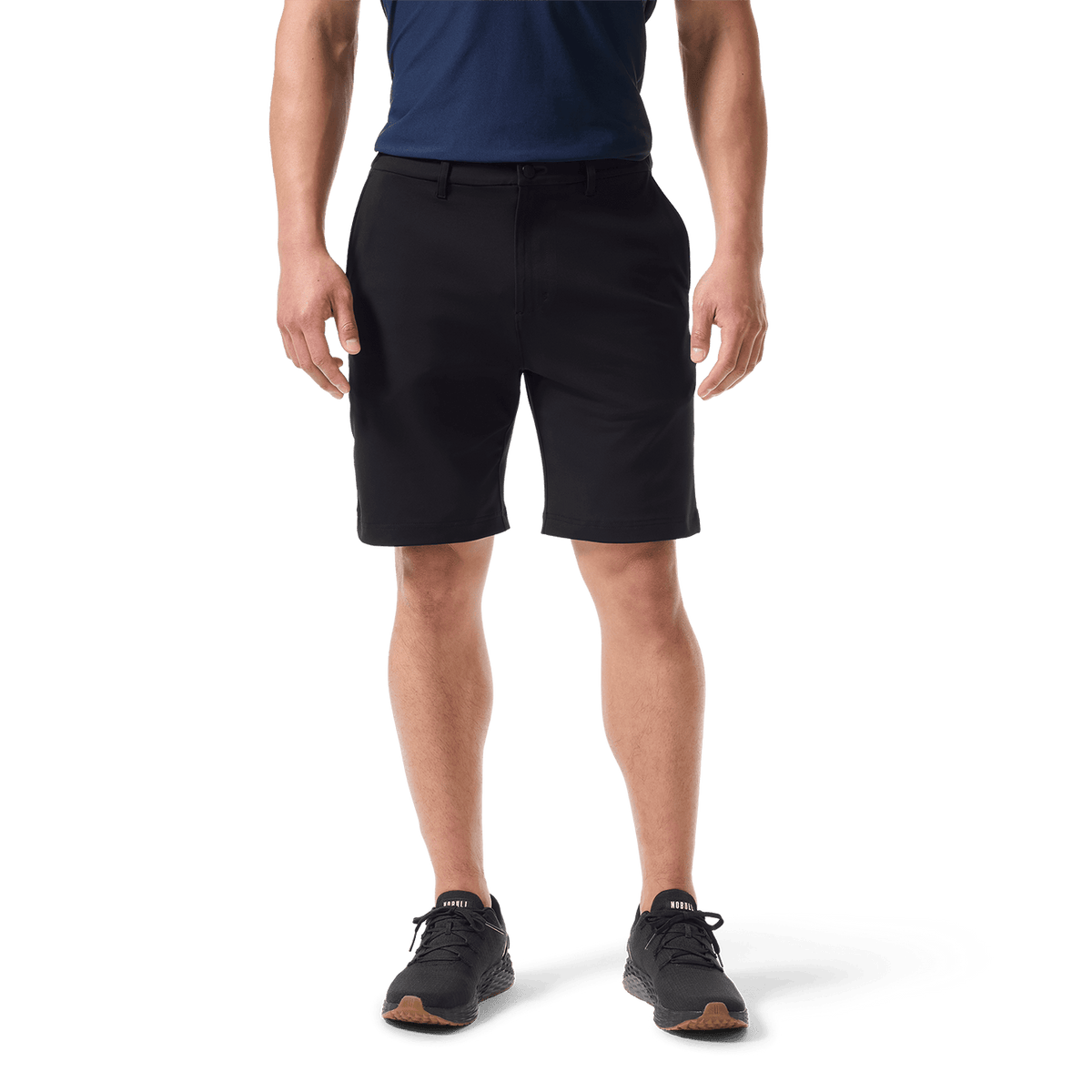 NOBULL Men's Black Gamechanger 5-Pocket Short  X Public Rec