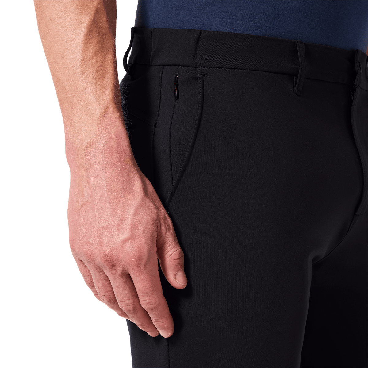NOBULL Men's Black Gamechanger 5-Pocket Short  X Public Rec