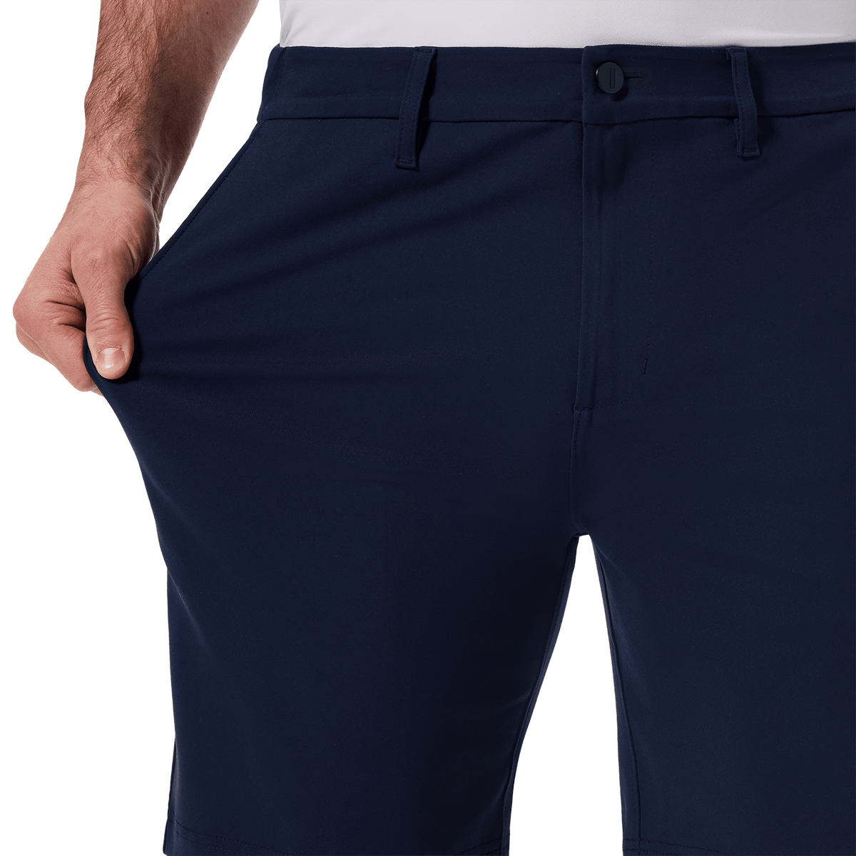 NOBULL Men's Navy Gamechanger 5-Pocket Short  X Public Rec
