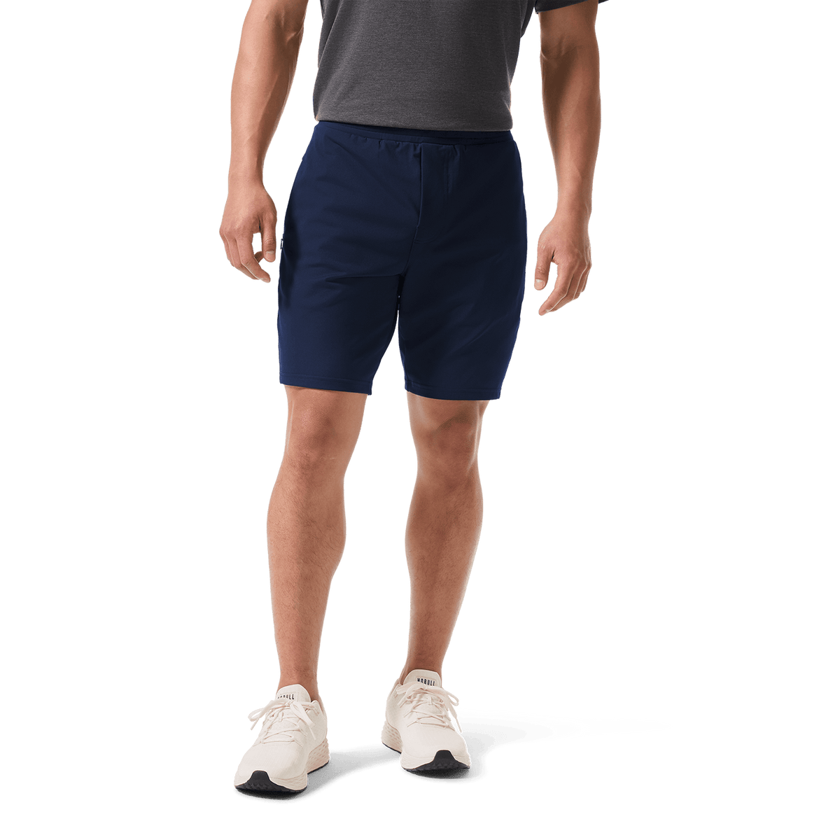 NOBULL Men's Navy Gamechanger Rec Short  X Public Rec