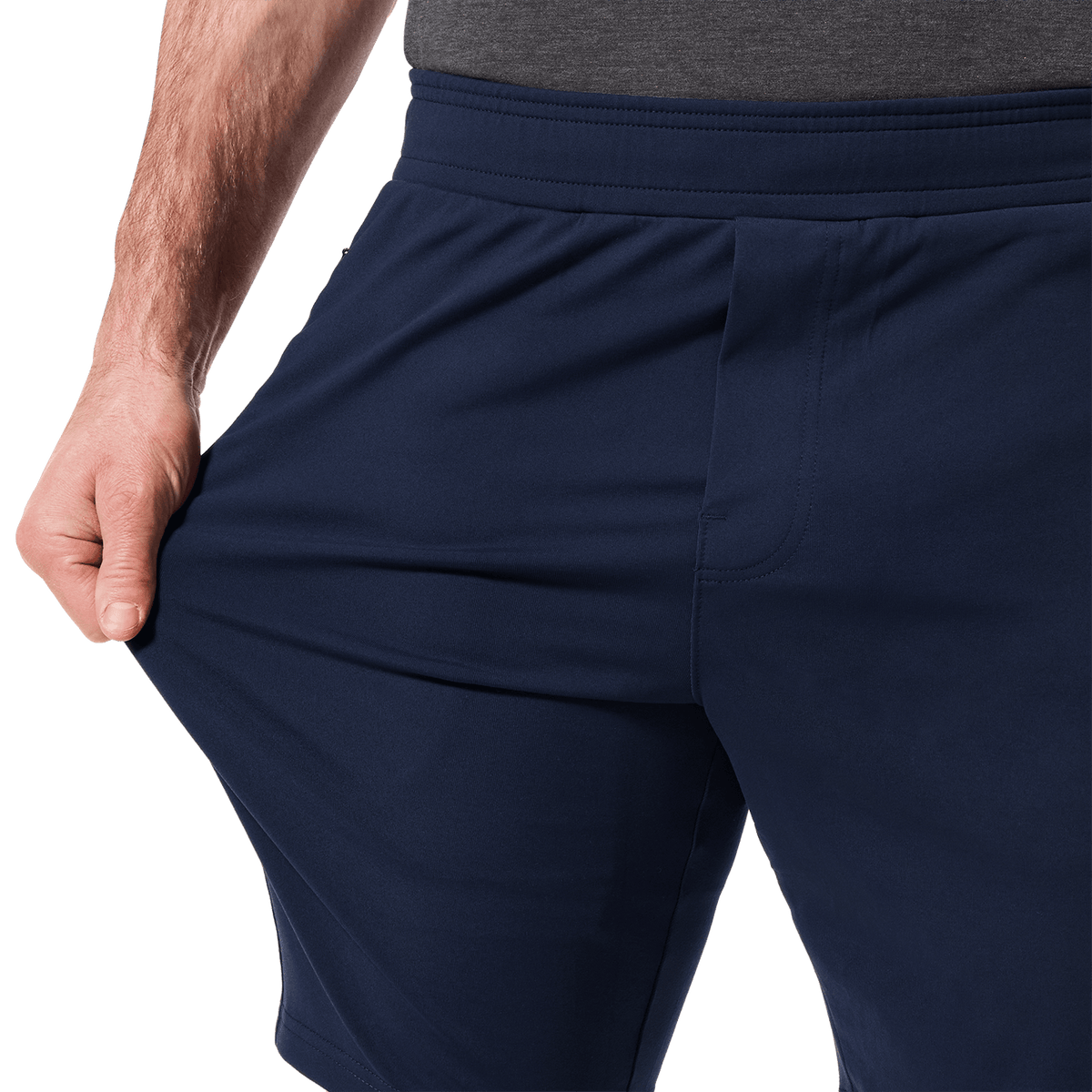 NOBULL Men's Navy Gamechanger Rec Short  X Public Rec