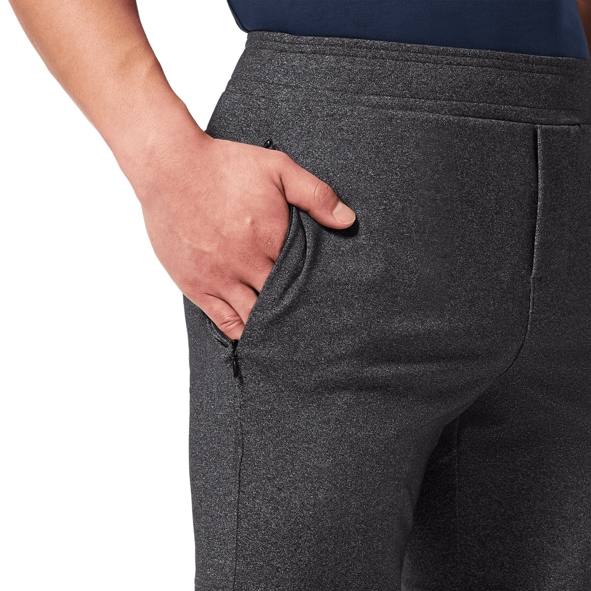 NOBULL Men's Charcoal Heather Gamechanger Rec Short  X Public Rec