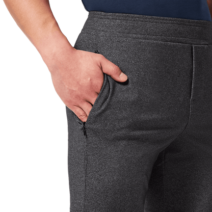 NOBULL Men's Charcoal Heather Gamechanger Rec Short  X Public Rec