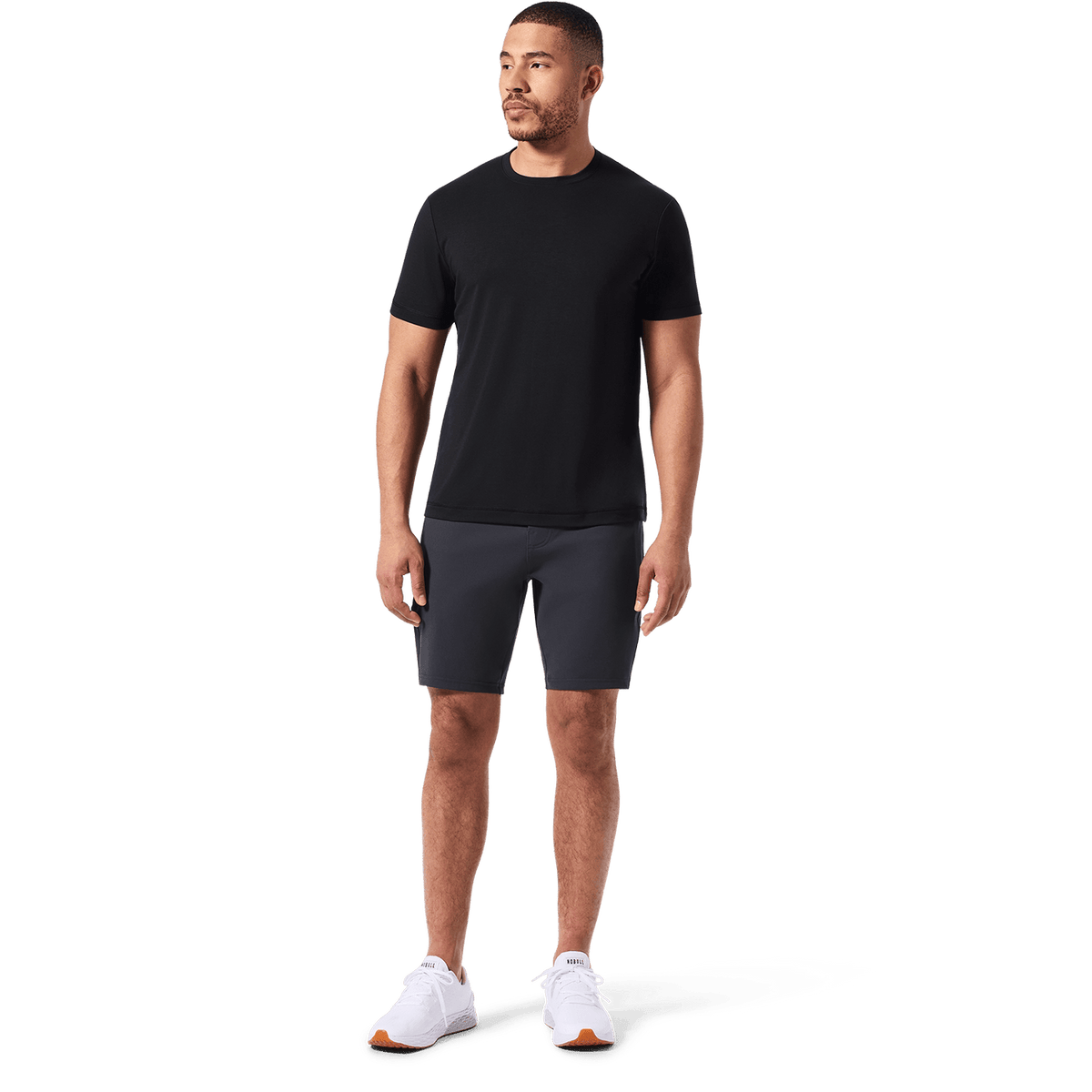 NOBULL Men's Stone Gray Gamechanger Rec Short  X Public Rec