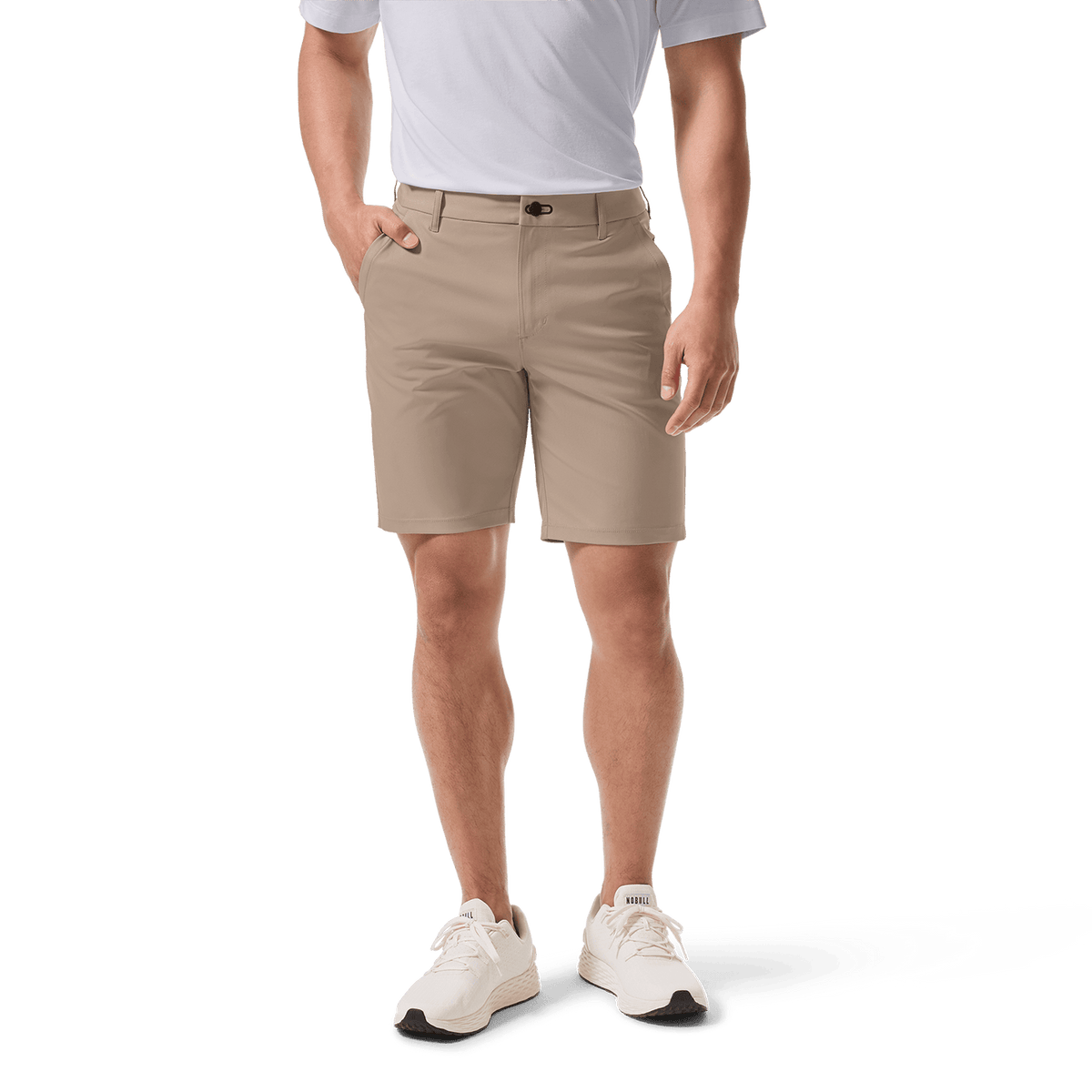 NOBULL Men's Sand Dealmaker Chino+ Short  X Public Rec