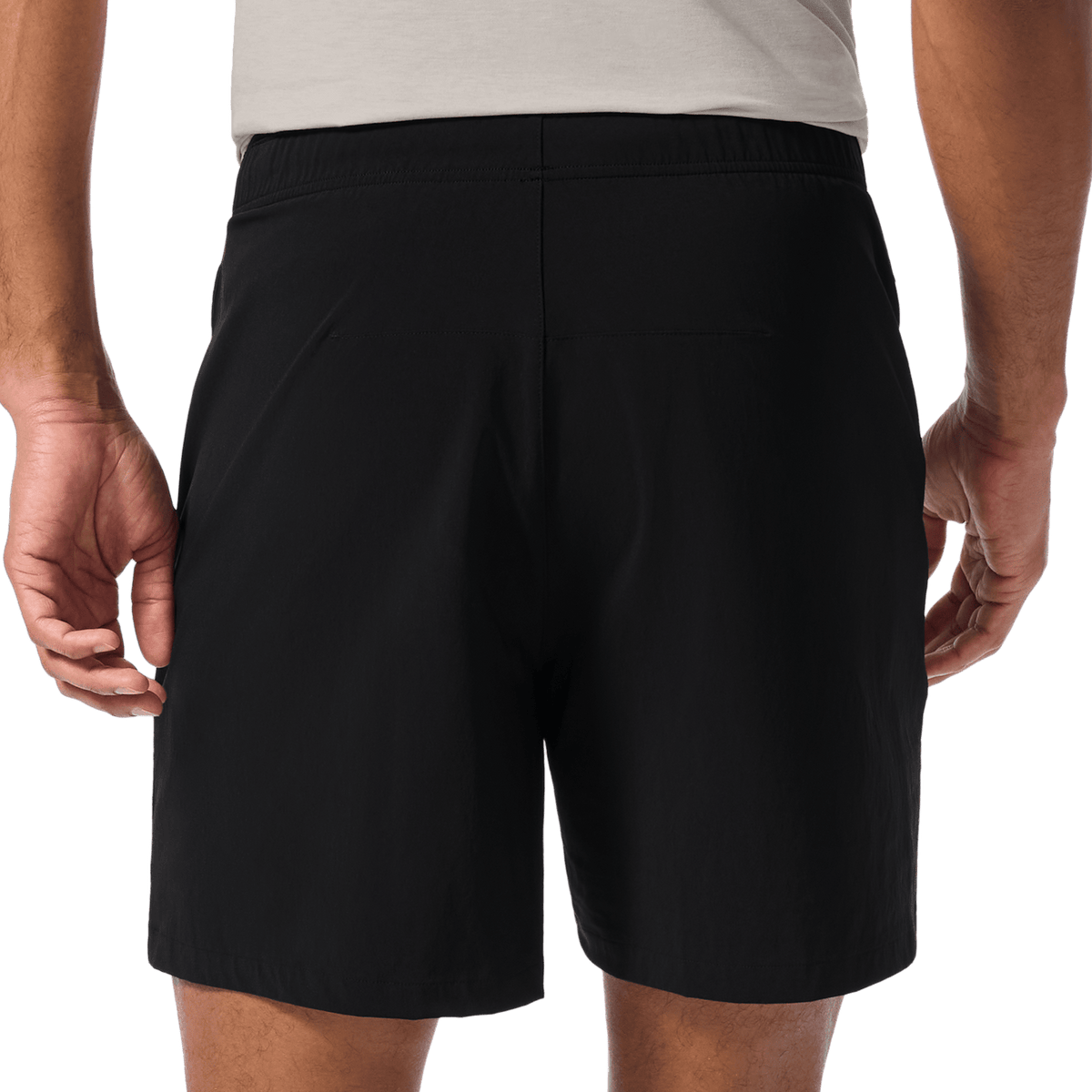 NOBULL Men's Black NOBULL Training Short 6" (Lined)
