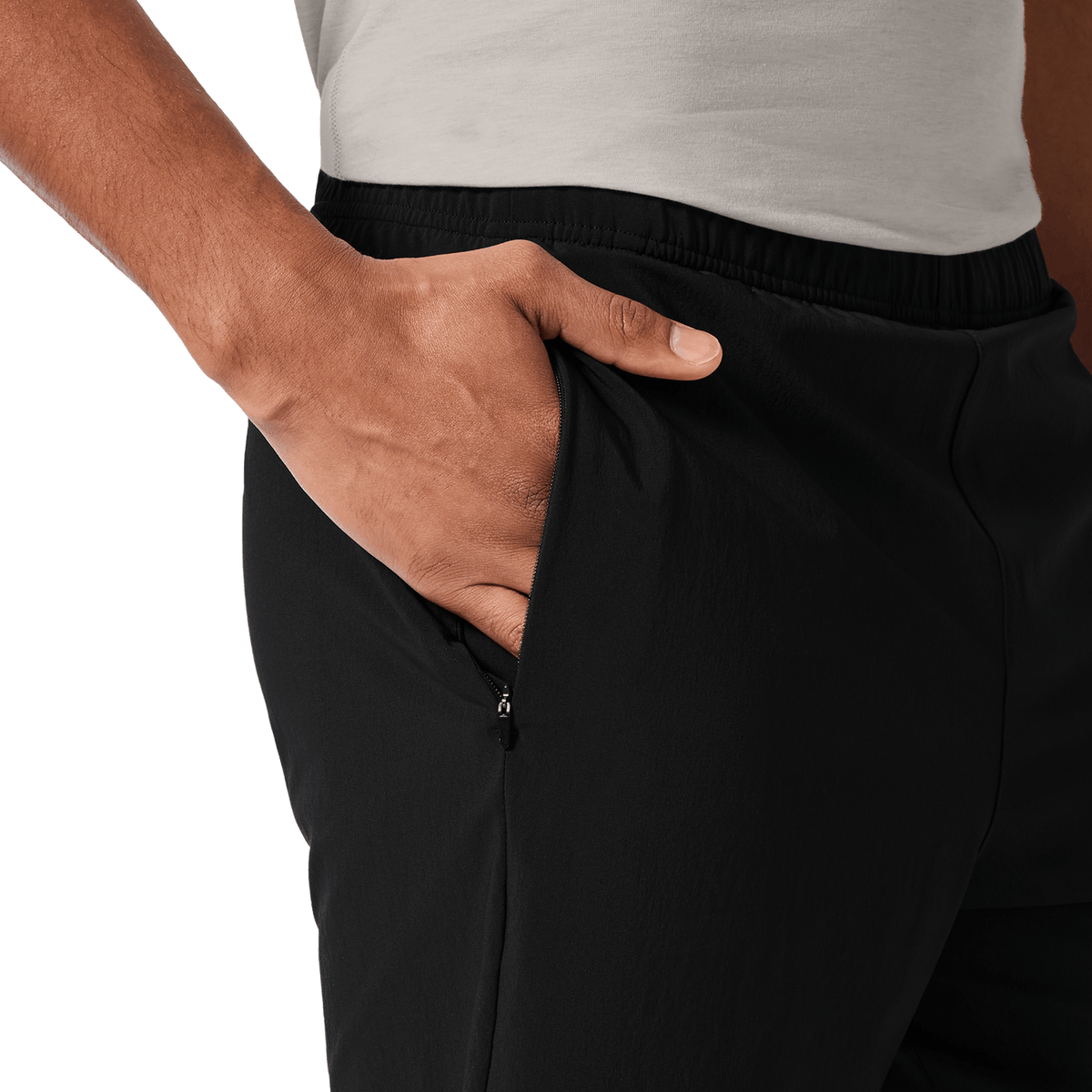 NOBULL Men's Black NOBULL Training Short 6" (Lined)