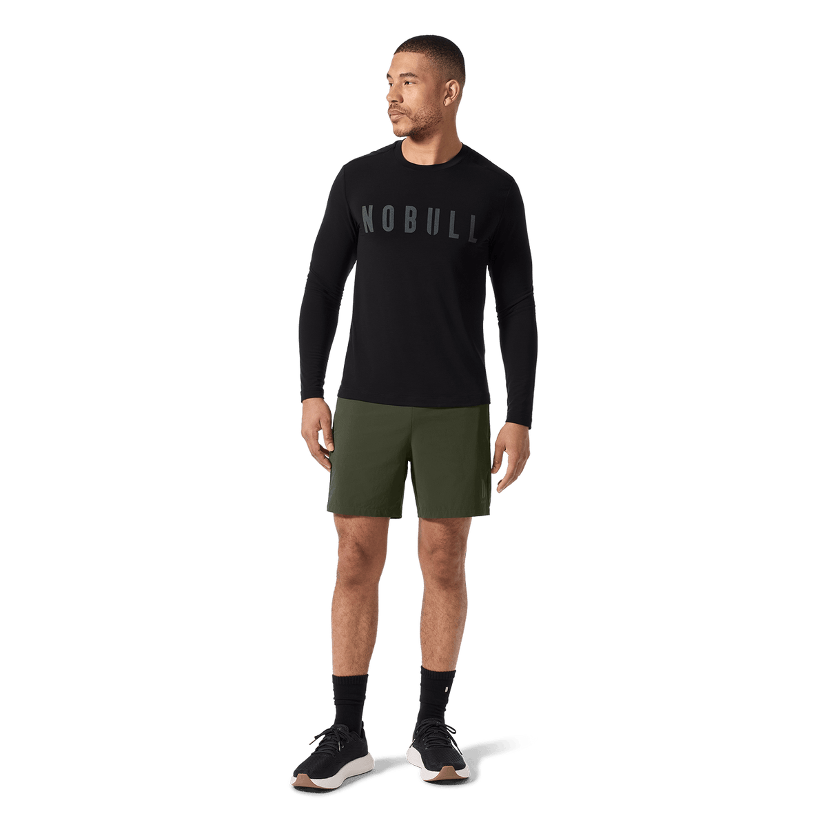 NOBULL Men's Dark Army NOBULL Training Short 6" (Unlined)