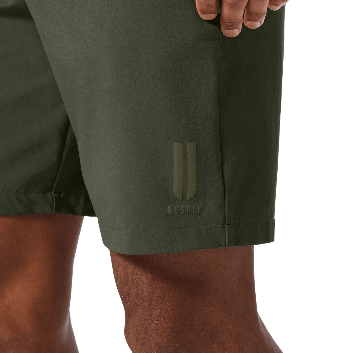 NOBULL Men's Dark Army NOBULL Training Short 8" (Unlined)