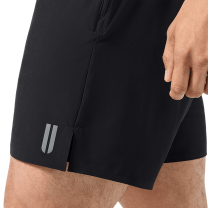 NOBULL Men's Black Drive Short 6" (Lined)