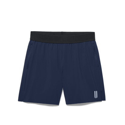 NOBULL Men's Night Navy Drive Short 6" (Lined)