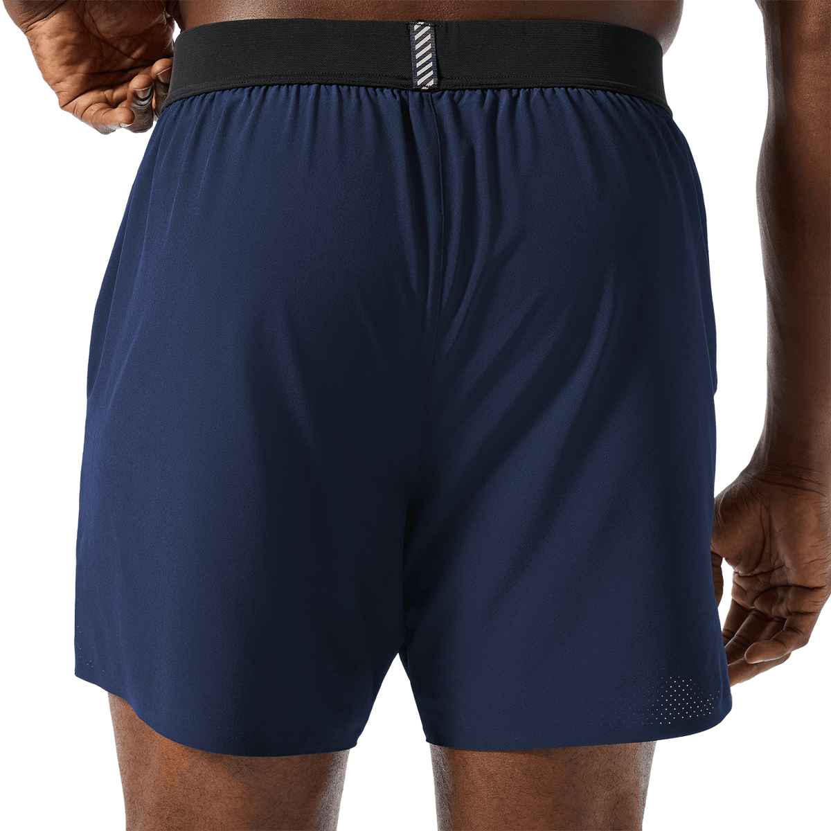 NOBULL Men's Night Navy Drive Short 6" (Lined)