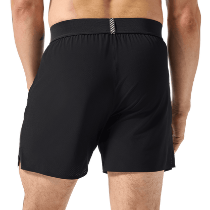 NOBULL Men's Black Drive Short 6" (Unlined)
