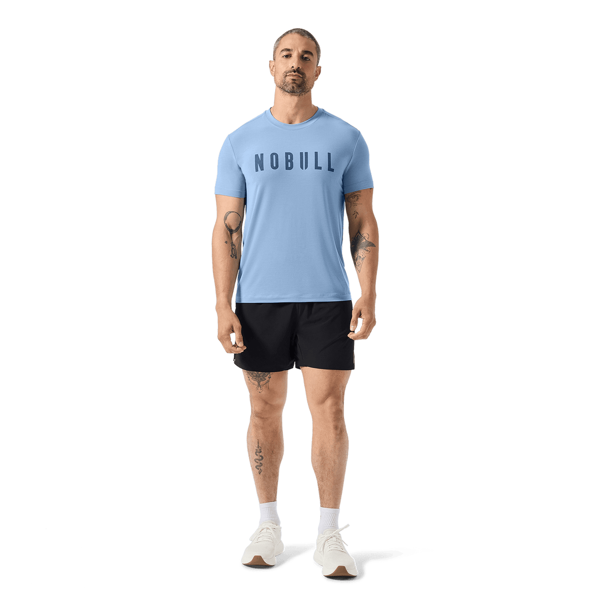 NOBULL Men's Black Drive Short 6" (Unlined)