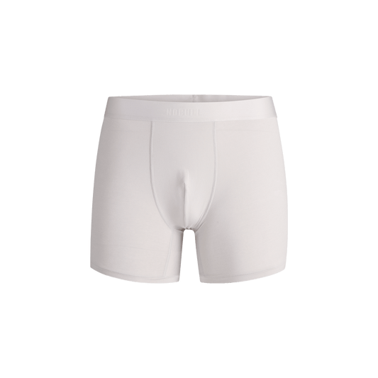 NOBULL Men's Light Gray 5" Allday Boxer Brief