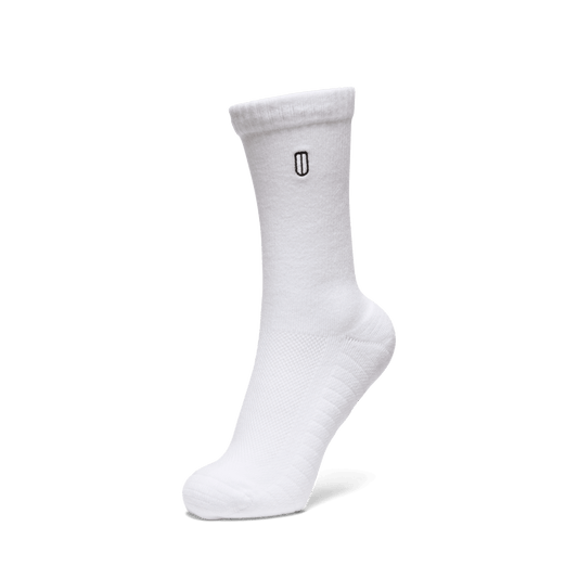 NOBULL White Crew Sock