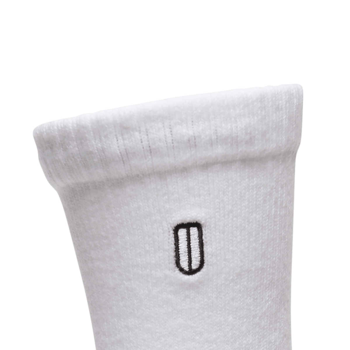 NOBULL White Crew Sock