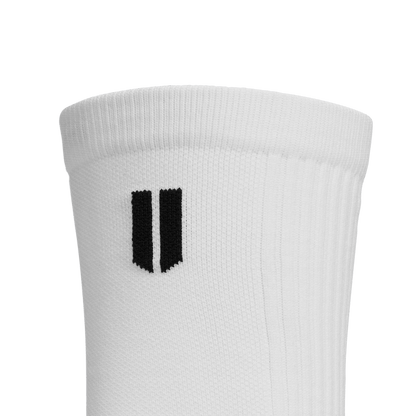 NOBULL White Crew Performance Sock